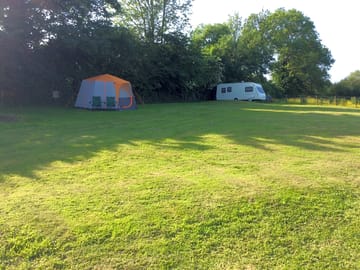 Spacious pitches