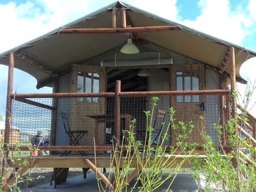 Entrance to the lodge