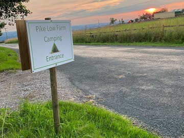 Camp entrance