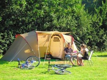 Spacious unmarked pitches