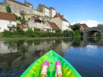 Canoe down river