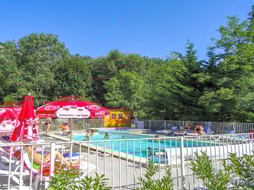 Heated swimming pool