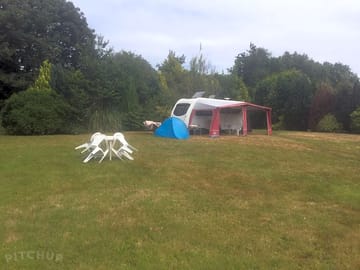 The camping field