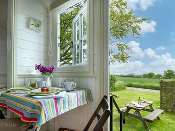 Dining area and picnic table