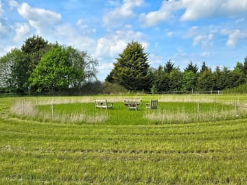 Communal area and firepit
