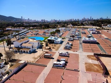 View of the pitches