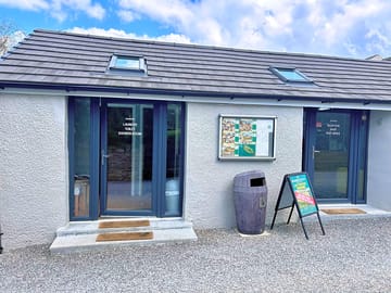 Reception and shower facilities
