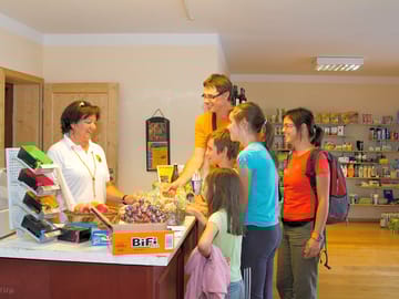 On-site shop