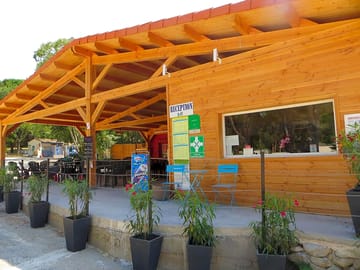 Plants outside reception