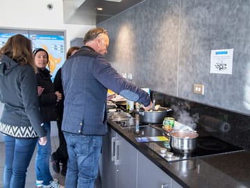 Communal kitchen