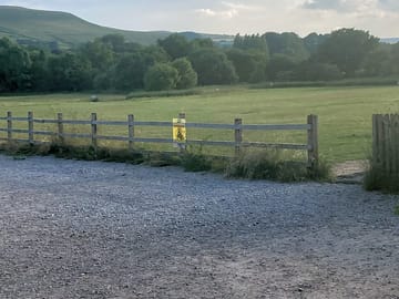 Entrance to the pitches