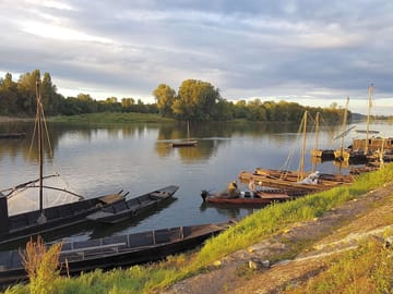 La loire à 500m du camping