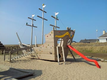 Pirate ship slide