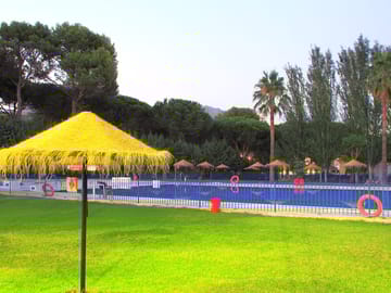 The swimming pool