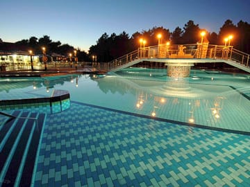 Pool by night