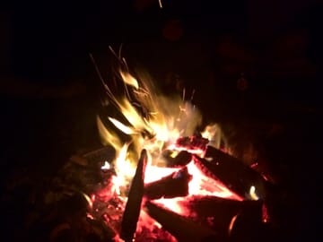 We allow campfires