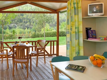 Spacious living area with terrace