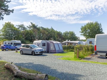 Fully-serviced hardstanding pitches