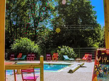 Swimming pool on site