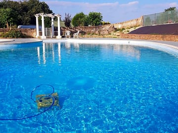 Pool heated to 26°c