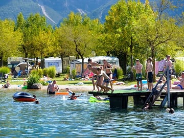 Fun times at the campsite