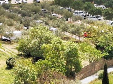 Aerial view of the site