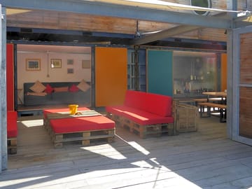 Covered living space