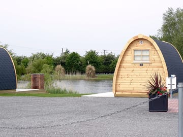 Pods by the lake