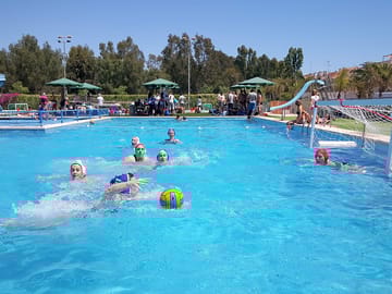 Water polo game