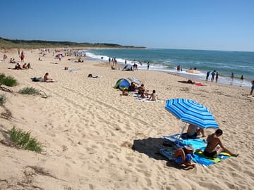 The beach