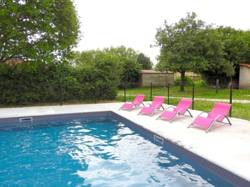 Relax in or by the pool