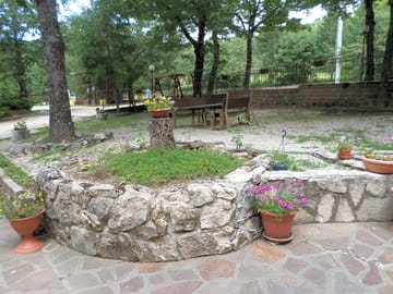 Leafy grounds