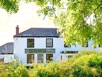 Gardens around the pub