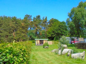 The vintage railway box carriage is fab for a romantic break