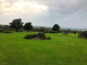 View over the pitches