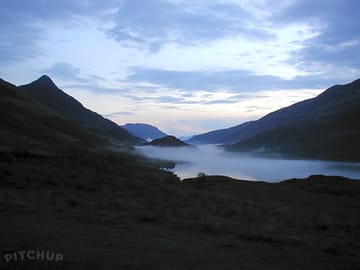 Loch leven at night