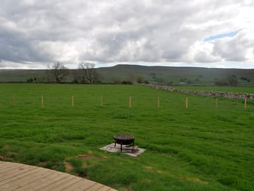 Uninterrupted views over the surrounding countryside