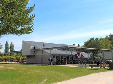 Bar and restaurant near the site entrance