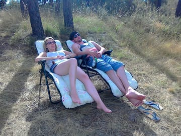 Relax in the sun