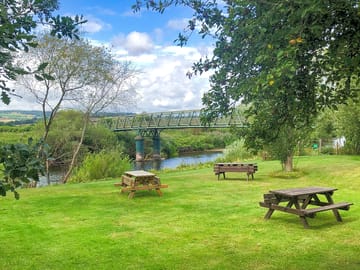 Picnic beside the river