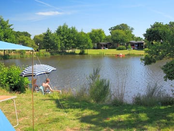 Pitches with view on the lake