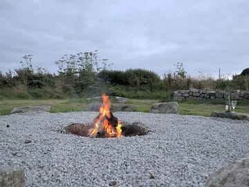 Communal campfire