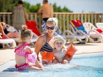 The paddling pool, a paradise for young children