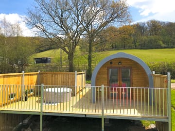 Outdoor space showing wraparound private balcony