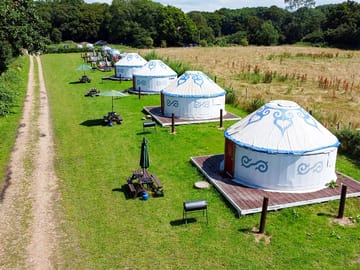 Field yurts