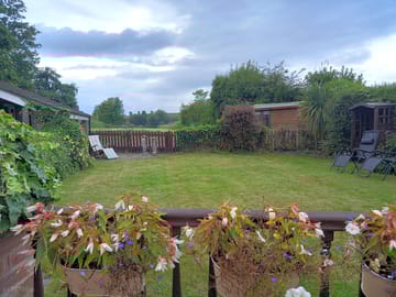 Quiet garden area