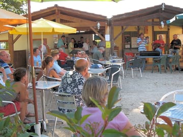 Enjoy a drink at the bar terrace