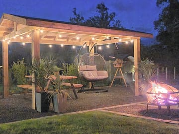 Site pergola area.