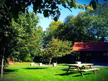 Spacious, well-kept gardens