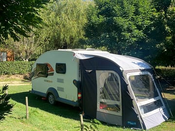 Spacious grass pitches